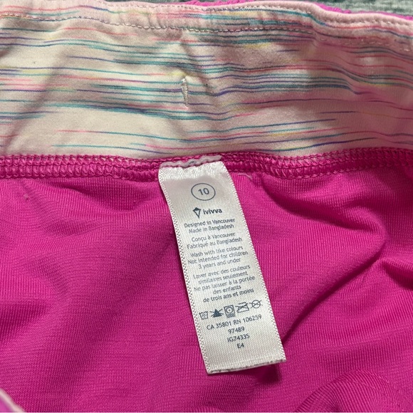 Ivivva Speedy Shorts Girls Size 10 - Picture 3 of 4
